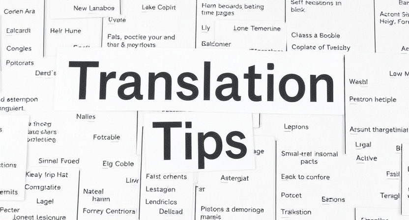 Translation Tips