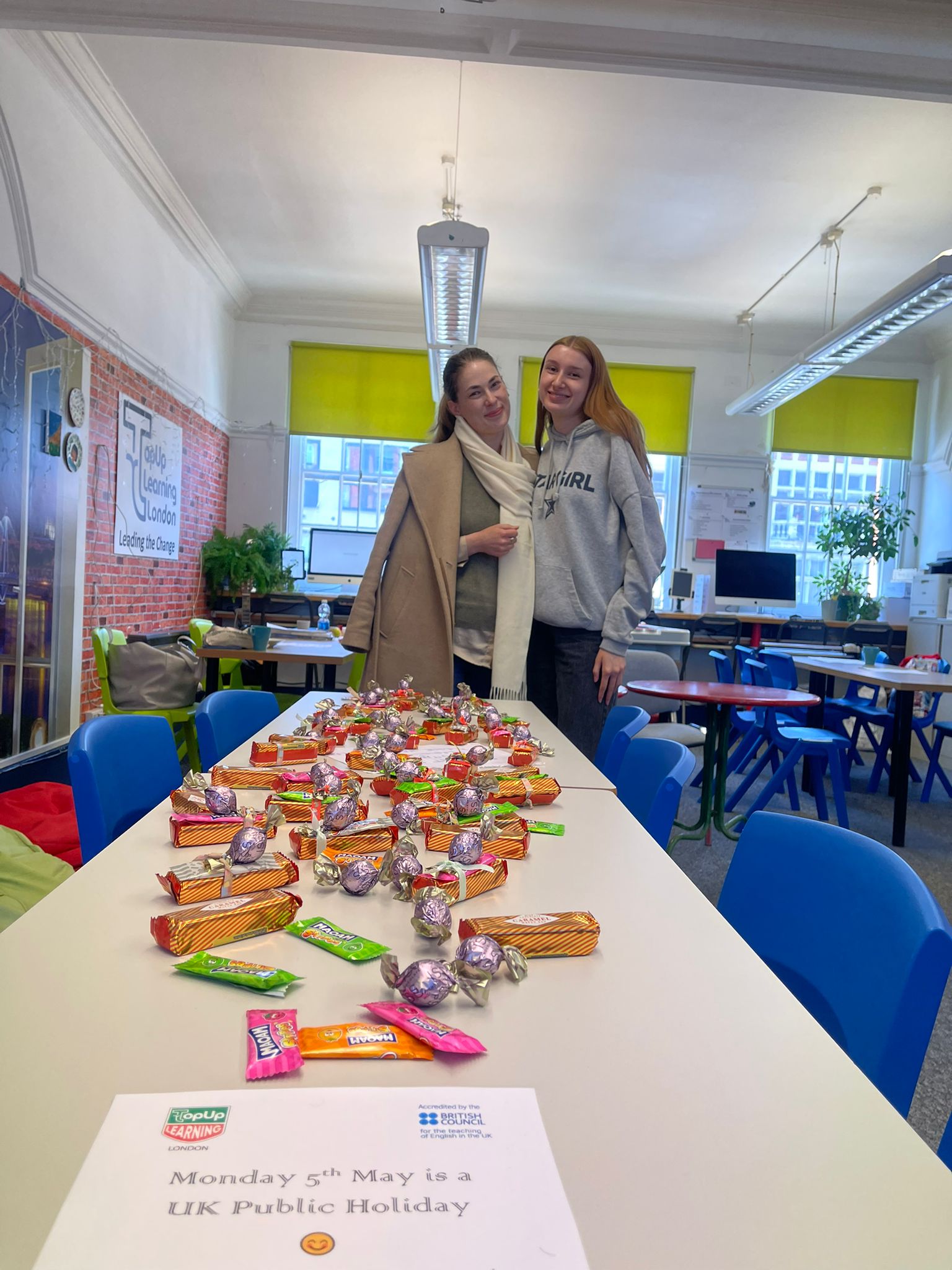 Students in the school